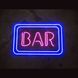 Neon sign Bar